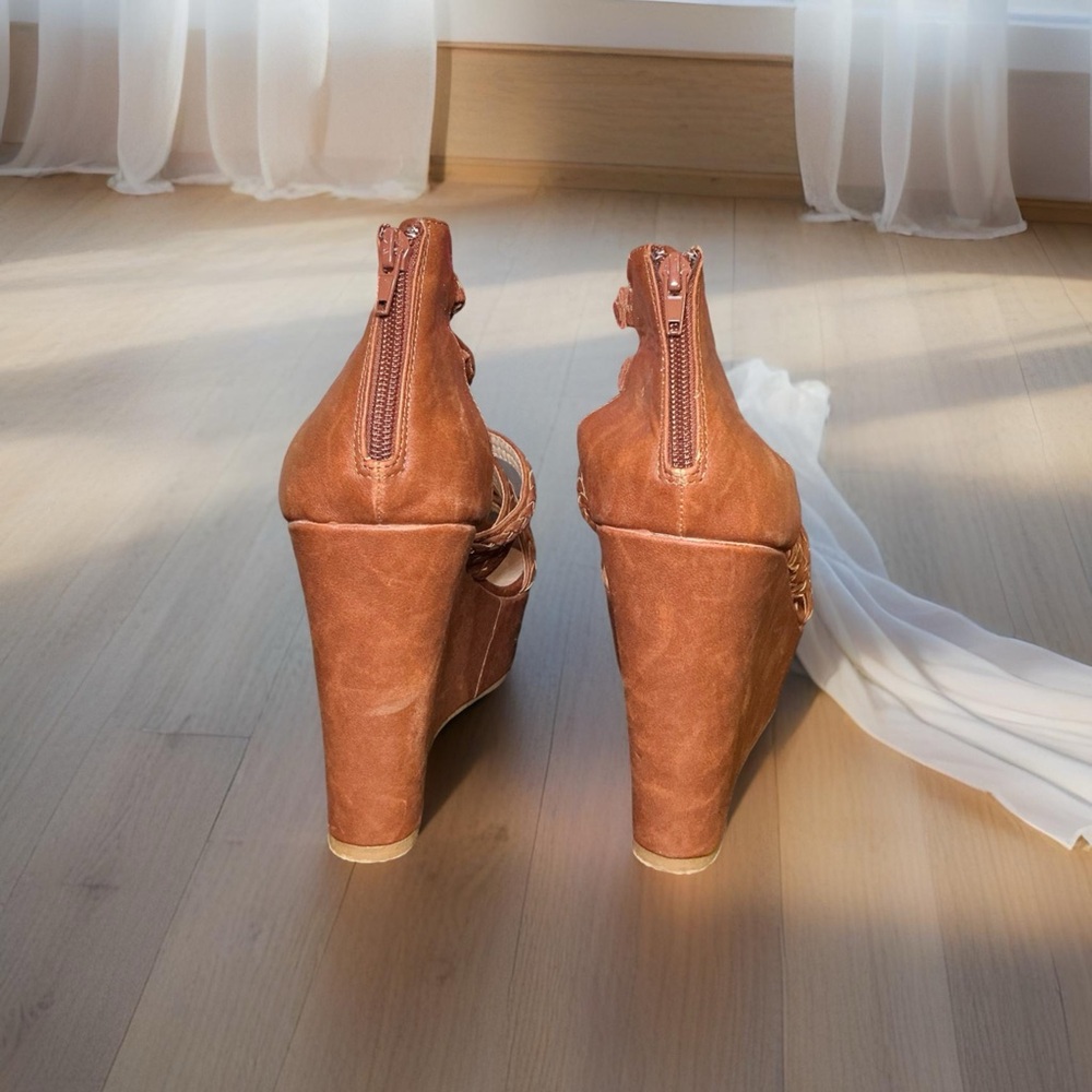 Torrid Brown Platform Sandals - image 4